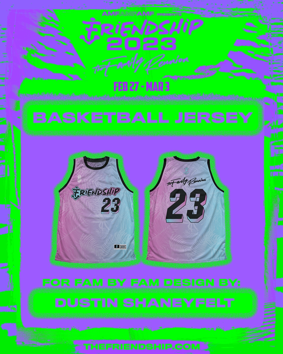 2023 Basketball Jersey – Friendship Official Merch